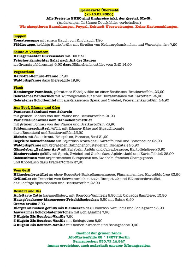 Grüne Linde Speisekarte Übersicht Stand 10.01.2026-page-001